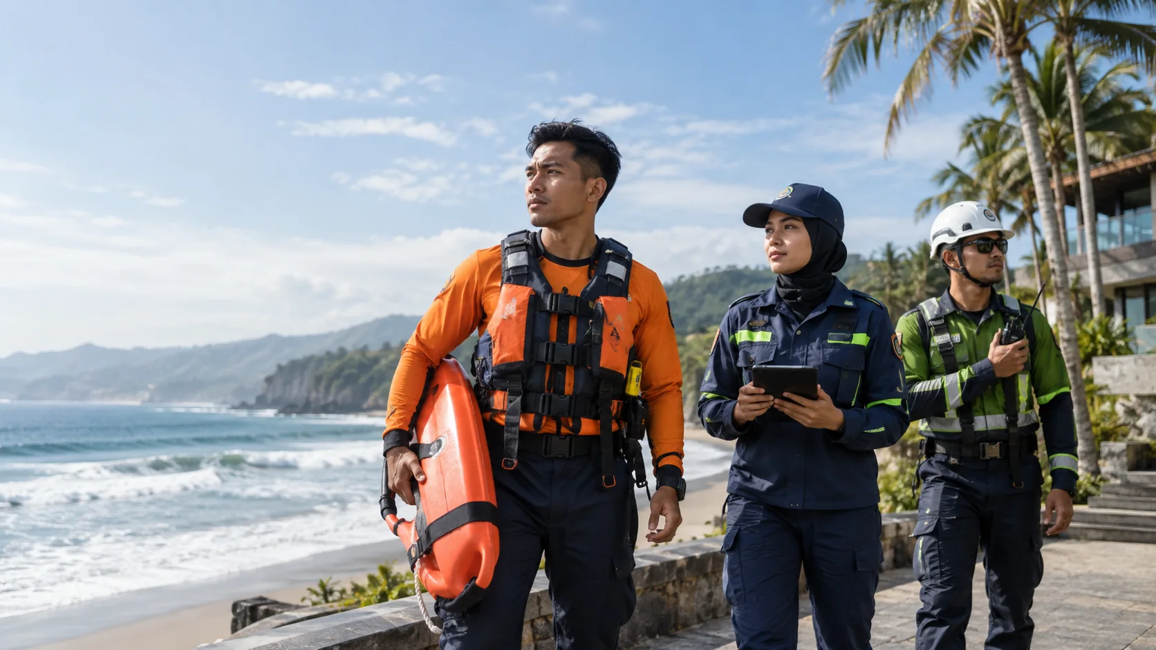 Safety and rescue expert network